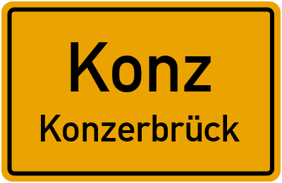 Straßenverzeichnis Konz Konzerbrück