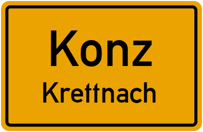 Straßenverzeichnis Konz Krettnach