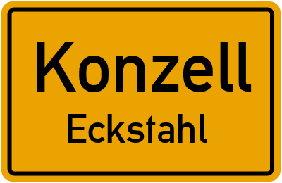 Straßenverzeichnis Konzell Eckstahl