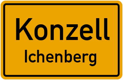 Straßenverzeichnis Konzell Ichenberg