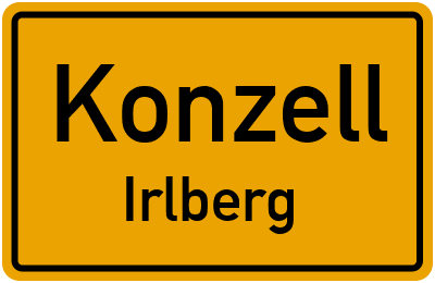 Straßenverzeichnis Konzell Irlberg