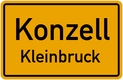 Straßenverzeichnis Konzell Kleinbruck