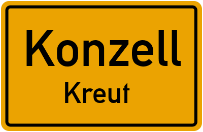 Straßenverzeichnis Konzell Kreut