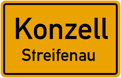 Straßenverzeichnis Konzell Streifenau