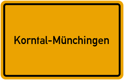 Branchenbuch Korntal-Münchingen, Baden-Württemberg