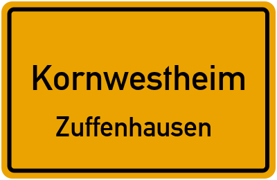 Straßenverzeichnis Kornwestheim Zuffenhausen