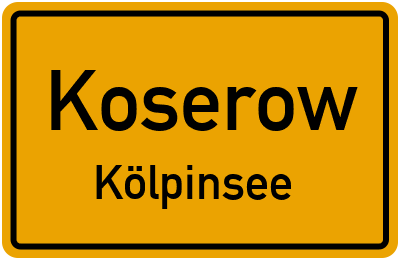 Straßenverzeichnis Koserow Kölpinsee