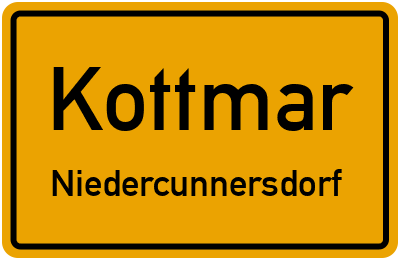 Straßenverzeichnis Kottmar Niedercunnersdorf