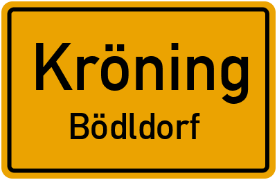 Straßenverzeichnis Kröning Bödldorf