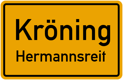 Straßenverzeichnis Kröning Hermannsreit