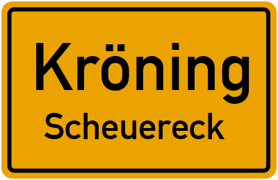 Straßenverzeichnis Kröning Scheuereck