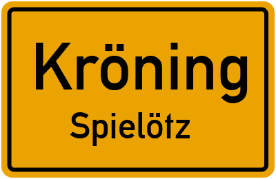 Straßenverzeichnis Kröning Spielötz