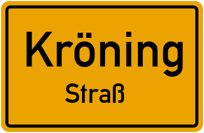 Straßenverzeichnis Kröning Straß
