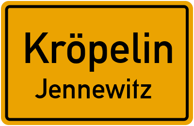 Straßenverzeichnis Kröpelin Jennewitz