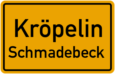 Straßenverzeichnis Kröpelin Schmadebeck