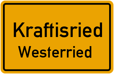 Straßenverzeichnis Kraftisried Westerried