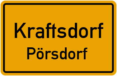 Straßenverzeichnis Kraftsdorf Pörsdorf