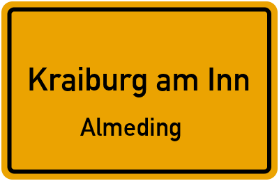 Straßenverzeichnis Kraiburg am Inn Almeding