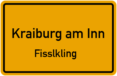 Straßenverzeichnis Kraiburg am Inn Fisslkling
