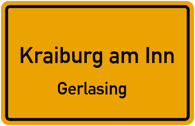 Straßenverzeichnis Kraiburg am Inn Gerlasing