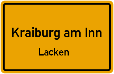 Straßenverzeichnis Kraiburg am Inn Lacken