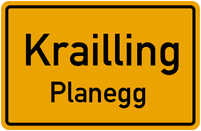 Straßenverzeichnis Krailling Planegg