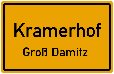 Straßenverzeichnis Kramerhof Groß Damitz