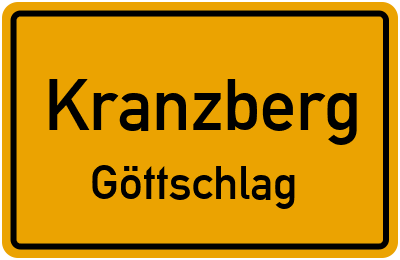 Straßenverzeichnis Kranzberg Göttschlag