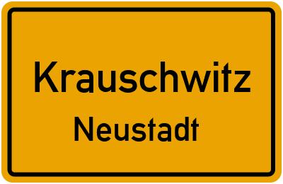 Straßenverzeichnis Krauschwitz Neustadt