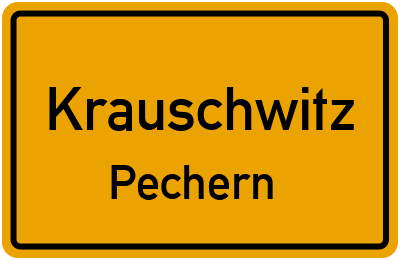 Straßenverzeichnis Krauschwitz Pechern