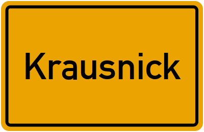 Branchenbuch Krausnick, Brandenburg