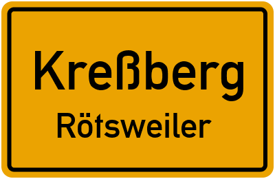 Straßenverzeichnis Kreßberg Rötsweiler