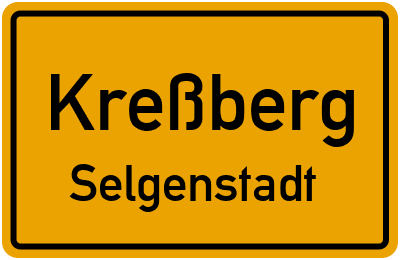Straßenverzeichnis Kreßberg Selgenstadt
