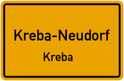 Straßenverzeichnis Kreba-Neudorf Kreba