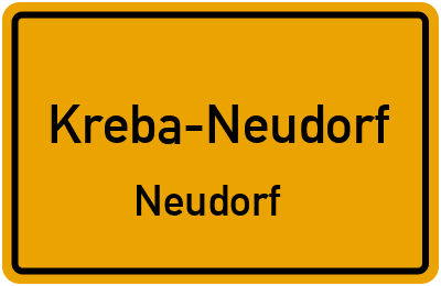 Straßenverzeichnis Kreba-Neudorf Neudorf