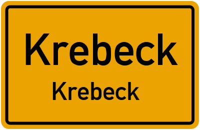 Straßenverzeichnis Krebeck Krebeck