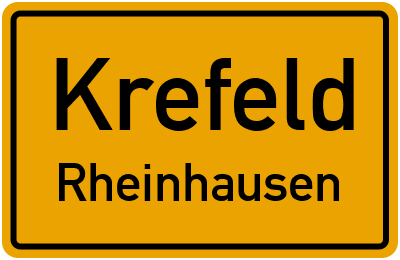 Straßenverzeichnis Krefeld Rheinhausen