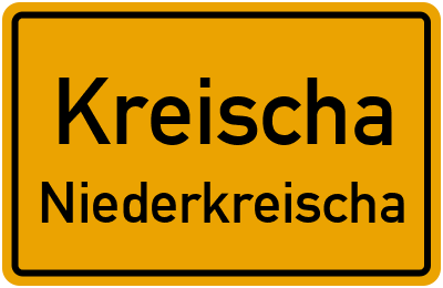 Straßenverzeichnis Kreischa Niederkreischa