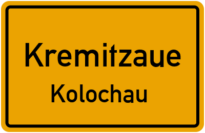 Straßenverzeichnis Kremitzaue Kolochau