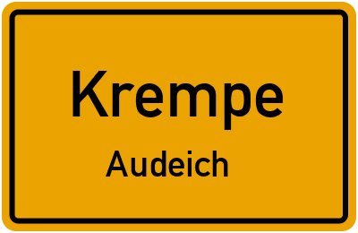 Straßenverzeichnis Krempe Audeich