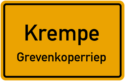 Straßenverzeichnis Krempe Grevenkoperriep