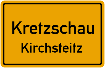 Straßenverzeichnis Kretzschau Kirchsteitz