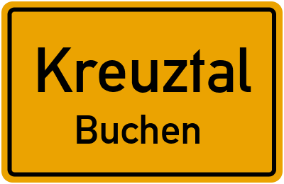 Straßenverzeichnis Kreuztal Buchen