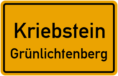 Straßenverzeichnis Kriebstein Grünlichtenberg