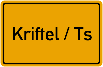 Branchenbuch Kriftel / Ts., Hessen