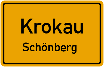 Straßenverzeichnis Krokau Schönberg