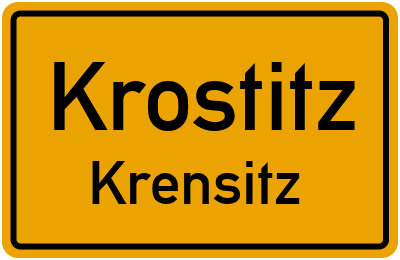 Straßenverzeichnis Krostitz Krensitz