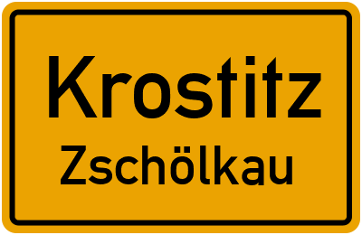 Straßenverzeichnis Krostitz Zschölkau
