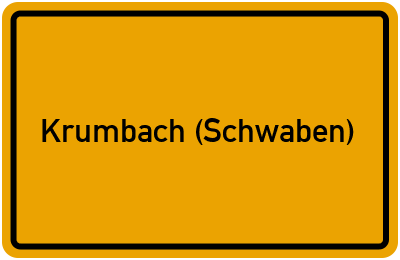 Branchenbuch Krumbach (Schwaben), Bayern