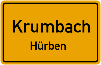 Straßenverzeichnis Krumbach Hürben